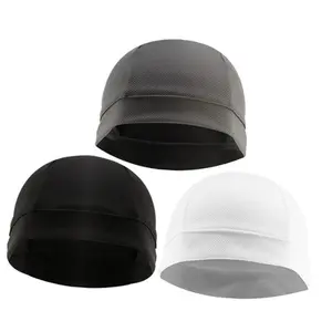 Unisex Plain Color Multifunctional Skull Caps, Men Women Stretchy Helmet Liner Biking,Machine Washable Polyamide,Stretchy Helmet Liner Hat,Gifts for Cyclists