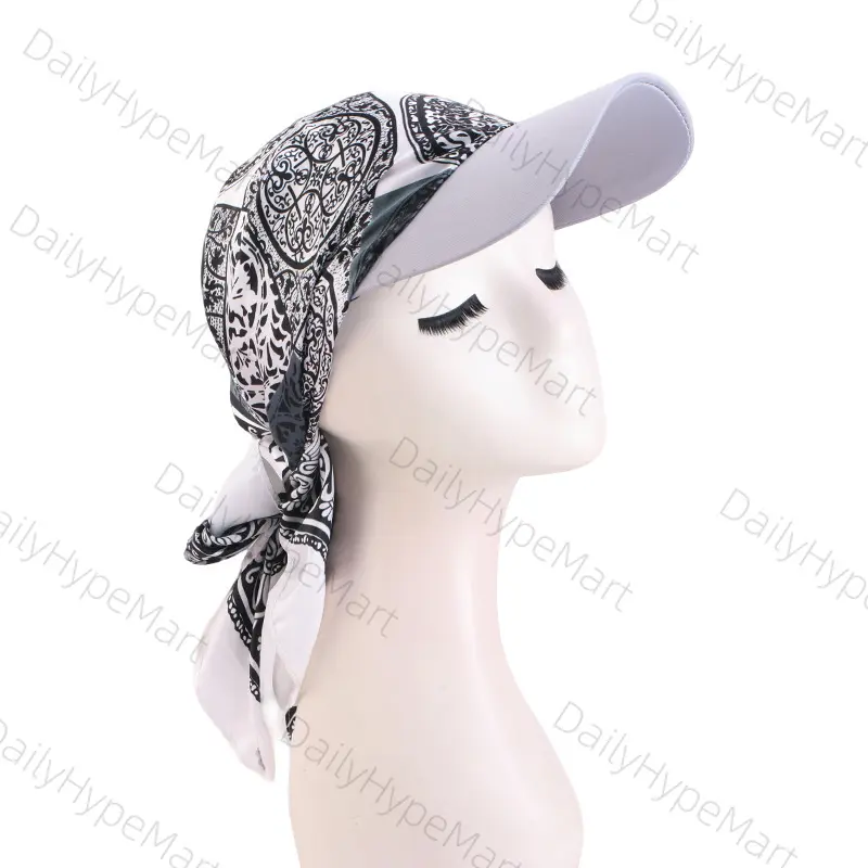 Black and white flower