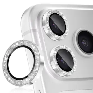 Modernice Individual Shimmer Camera Lens Protector for iPhone 14-17 Series (Excluding Pro / Pro Max) – Fine Shimmer Finish, HD Clarity, Fade-Resistant, Non-Flaking, Scratch-Resistant, Easy Installation