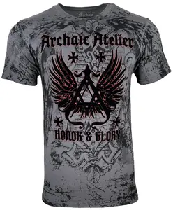 Archaic by Affliction Men's T-Shirt Achilles