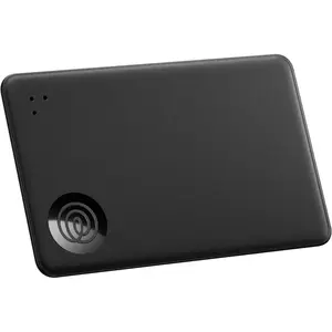 Tile Slim - Wallet Finder,   and Item Locator for Luggage Tags,  and . Both iOS and Android Compatible. Phone Finder. 1-Pack (Black)