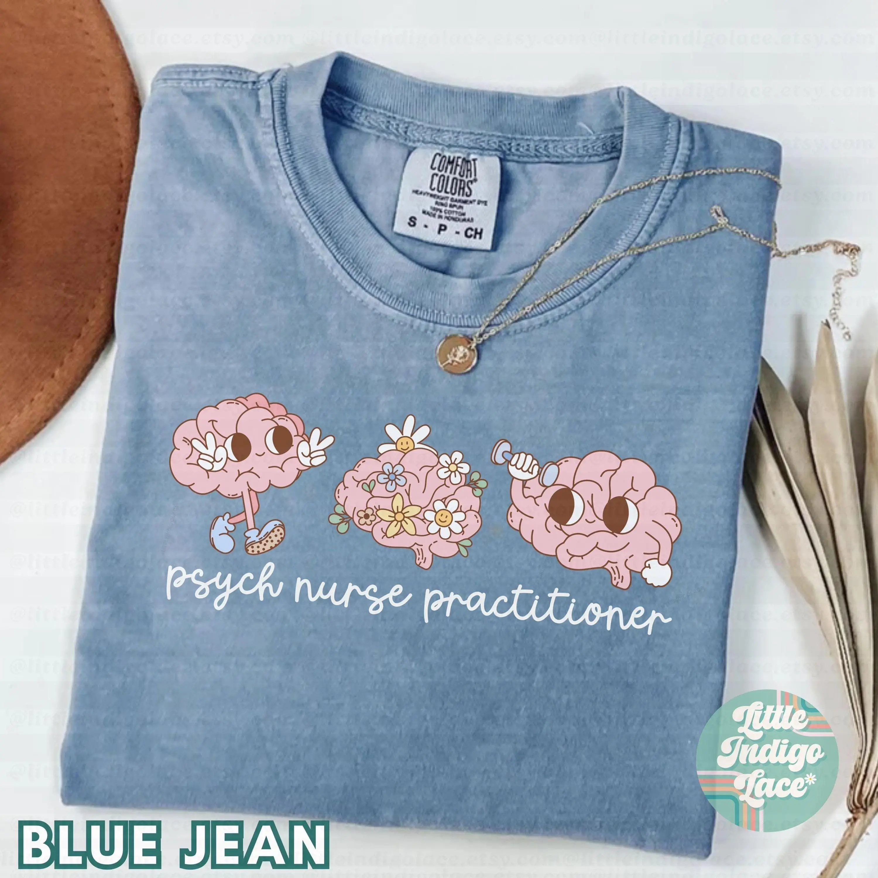 Psych Nurse Practitioner Shirt, Comfort Colors PMHNP Tee, Psych NP Gift for Mental Health Nurse, Psychiatric Nursing Practitioner Grad Gift