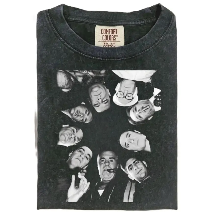 The Sopranos Family T-shirt, Classic Mobster TV Show Tee, Tony Soprano and Crew Graphic T-shirt, Vintage Mafia Style, Gift for Men, Gift for Women, Trending T-shirt 4