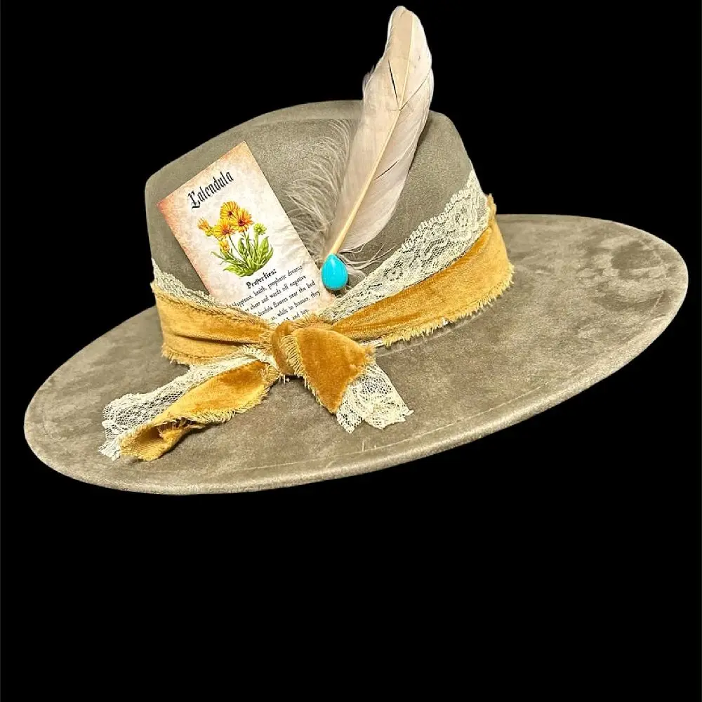 Yellow Ribbon Cowboy Hat