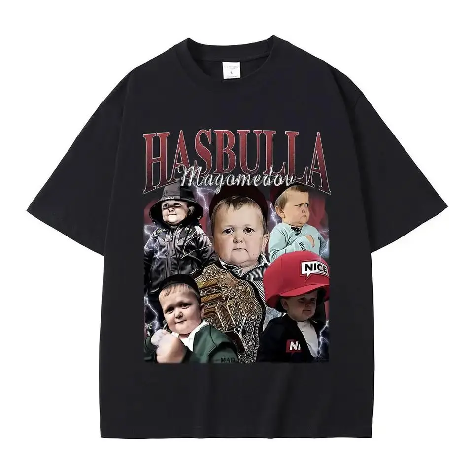 トップス KING OF BULLSH*T TX in NYC T-shirts XXL King Hasbulla Magomedov Vintage Graphic T-Shirt for Men and Women