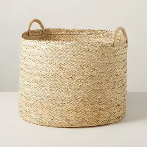 Extra Large Braided Grass Storage Basket - Hearth & Hand with Magnolia