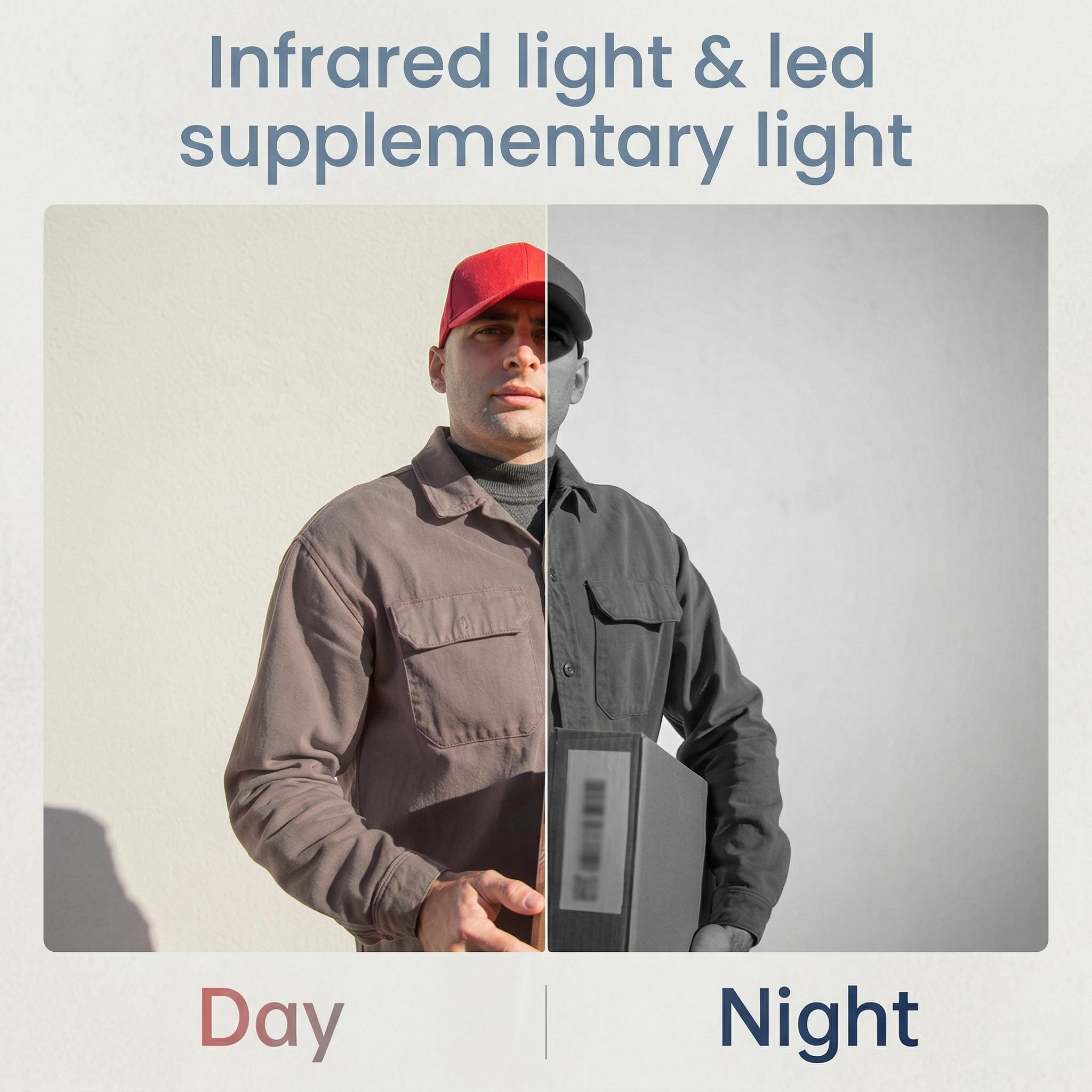 X8 Wireless Doorbell Camera, No App & No Monthly Fees, Rechargeable Video Doorbell with Night Vision, Motion Sensor, Two-Way Audio, Waterproof Home Security