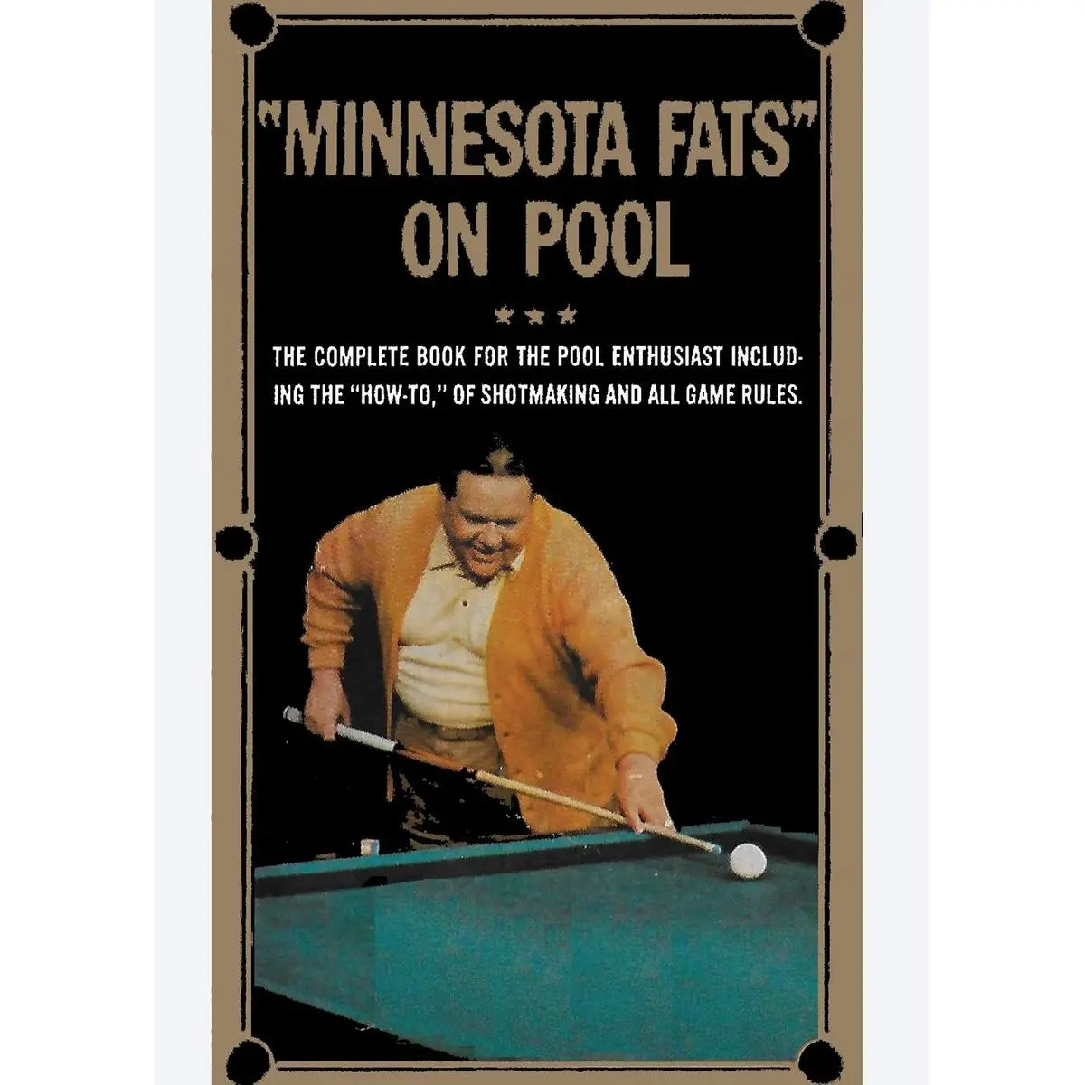 Minnesota Fats on Pool: The Complete Guide For The Pool Enthusiast Including the "How-To" of Shotmaking and All Game Rules Paperback – November 25, 2015