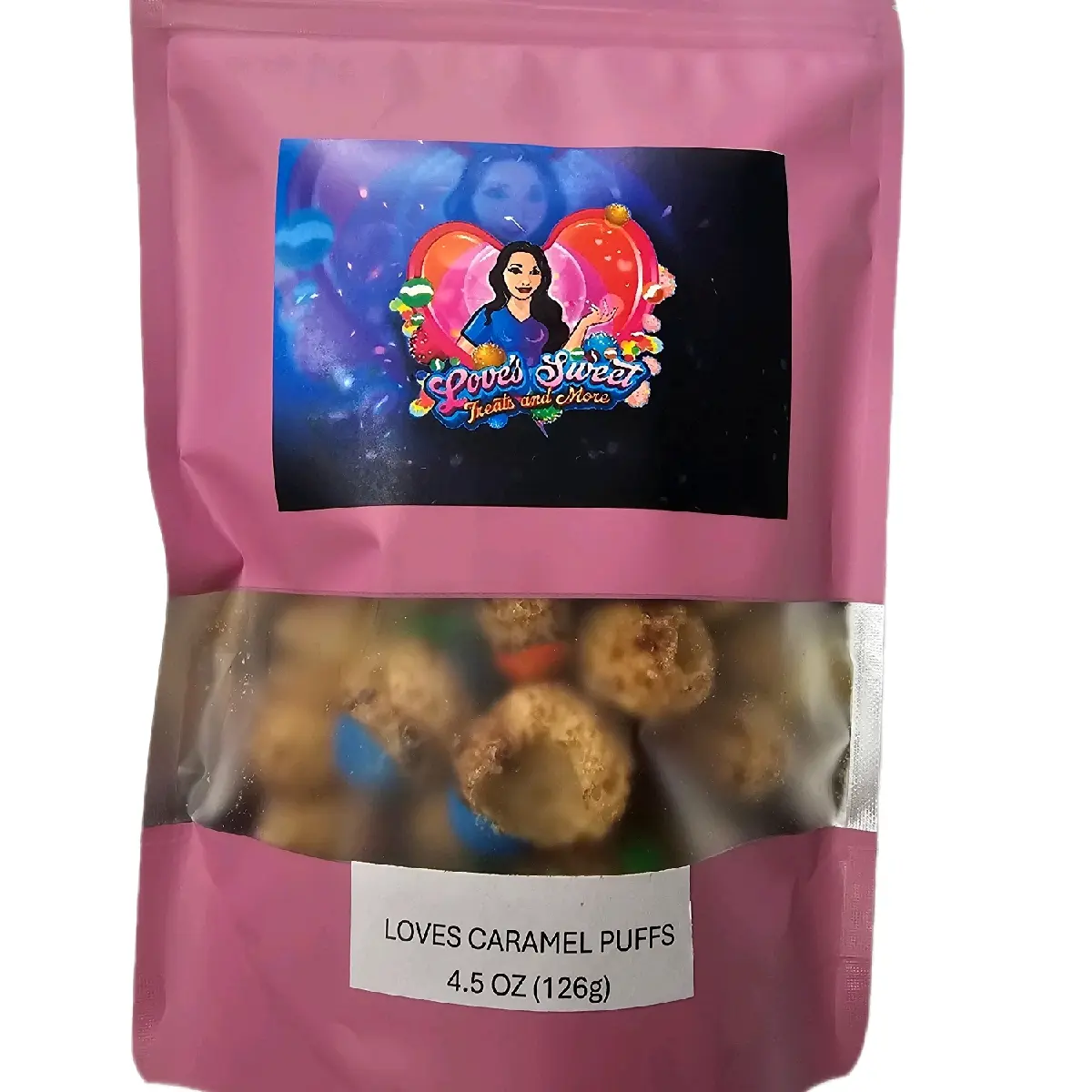 Loves Caramel Puffs