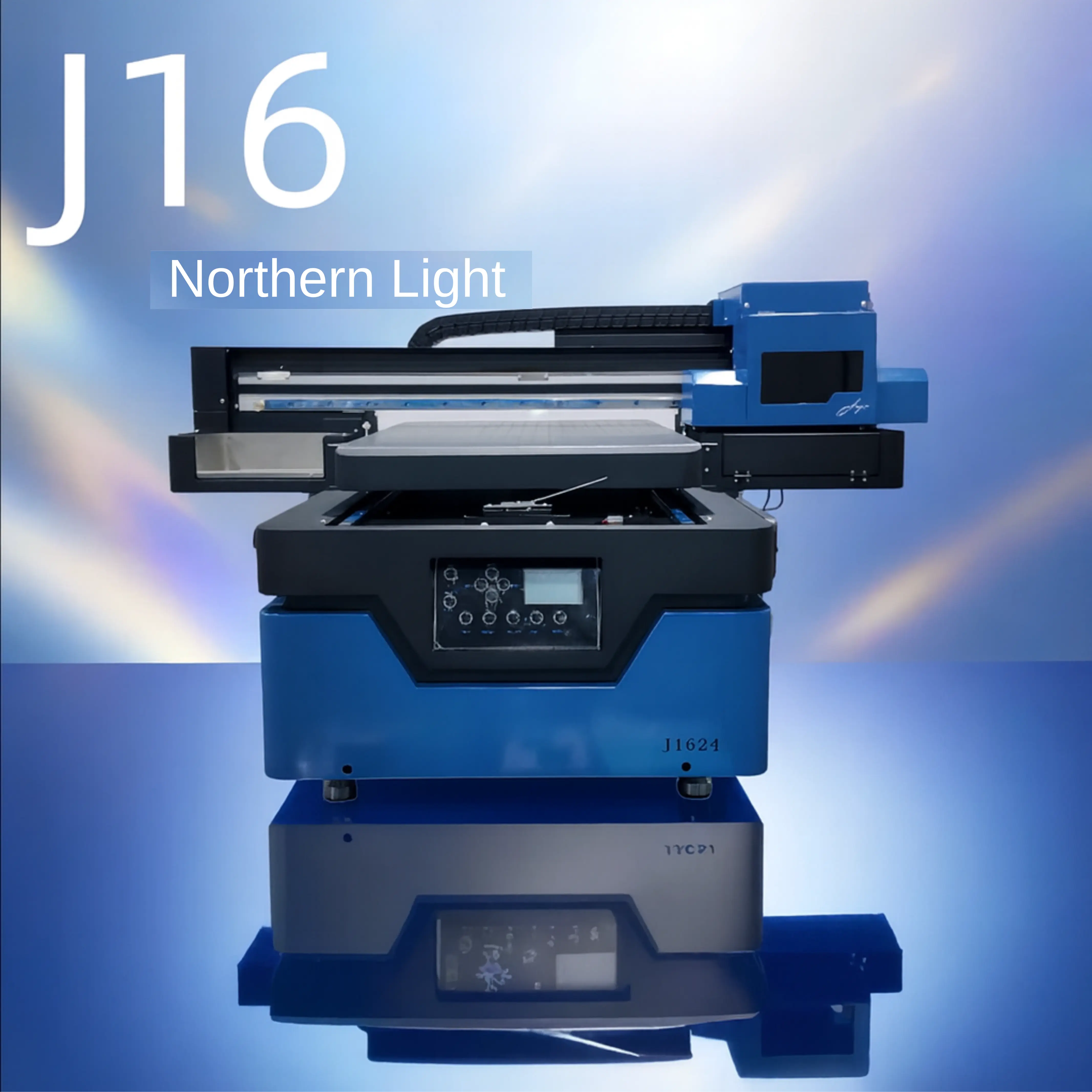 In-Stock J16 Northern Light Jay Signature UV 2 Head F1080 from Jay's printers 16x24 inch 4060 Flatbed Printer