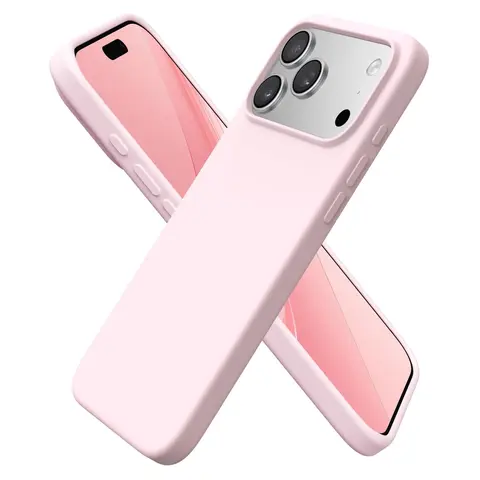 ORNARTO Liquid Silicone Case for iPhone 18/17/16/15/14/13/12 Series, Soft-Touch Shockproof Cover, Full-Body Scratch Protection, Raised Camera Protection, Anti-Fingerprint & Microfiber Lining