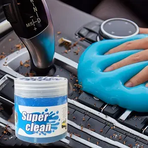 Reusable Car Cleaning Gel, Ideal for Keyboard Vent Cleaners & Automotive Detailing Kits, Effective Car Interior Accessories Cleaner Tool, Effective Interior Accessory for Vehicle Cleaning, Car Cleaning Agent