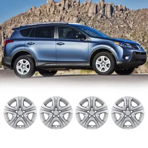 WOLFSTORM 4-Pack 17 Inch Wheel Rim Cover Hubcaps for 2013-2018 Toyota RAV4
