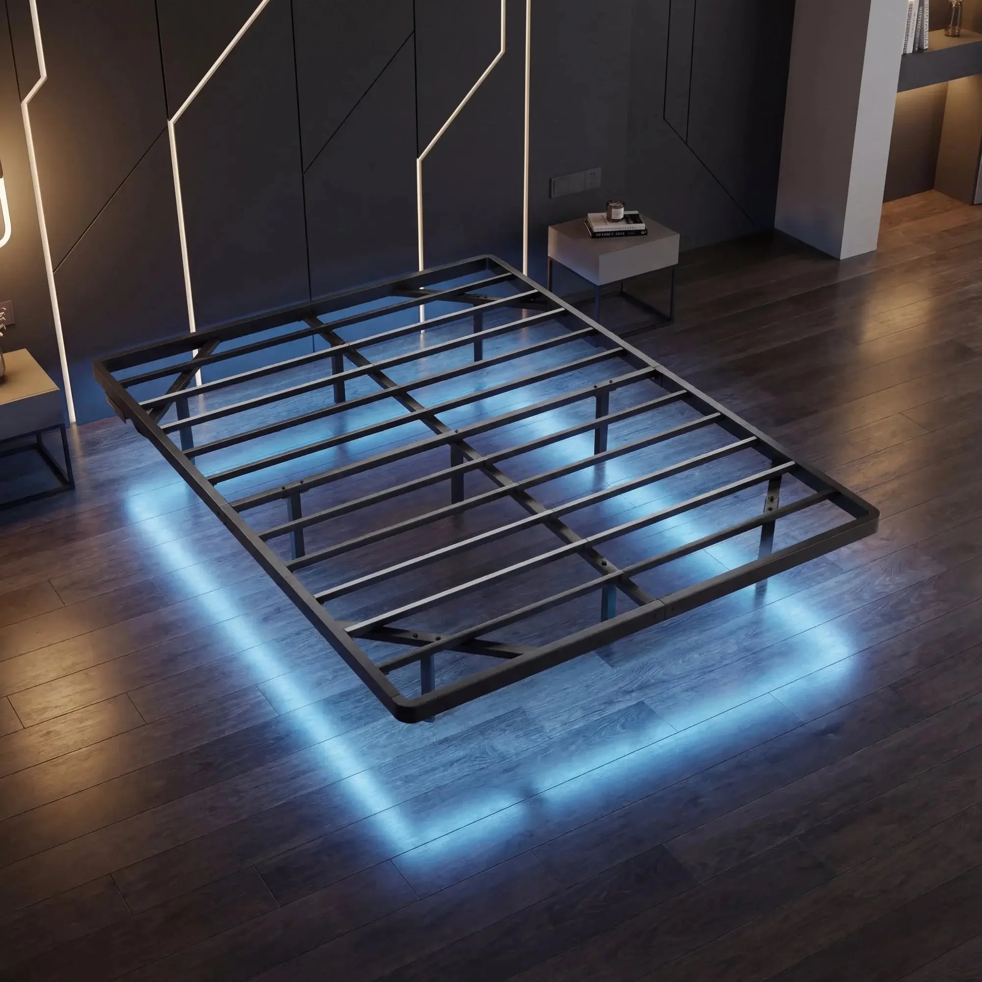 The Levitate – Floating LED Bed Frame
