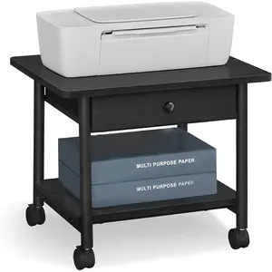 New Printer Stand  Under Desk Printer Stand   With Wheels - Home & Kitchen 3D printing equipment