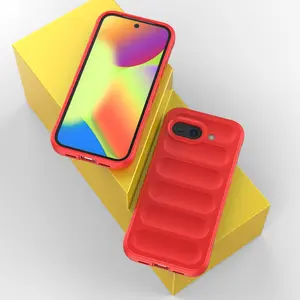 Slim Case, Shock-Absorption Design, Flexible TPU Protective Cover, Anti-Scratch Soft Back Cover