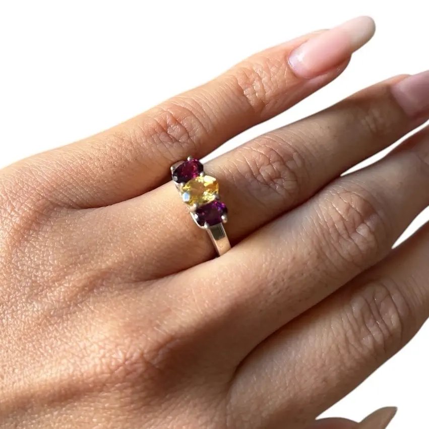 Citrine Birthstone Ring for Women - November
