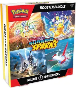 Surging Sparks Booster Bundle (Retail) - SV08: Surging Sparks (SSP) Surging Sparks Booster Bundle (Retail) - SV08: Surging Sparks (SSP)
