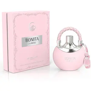 LE FALCONE Bonita La Rose Women's EDP Spray - 100ML (3.4oz) - Elegant Scent Floral Musk Fragrance, Ideal Perfume Gift for Women