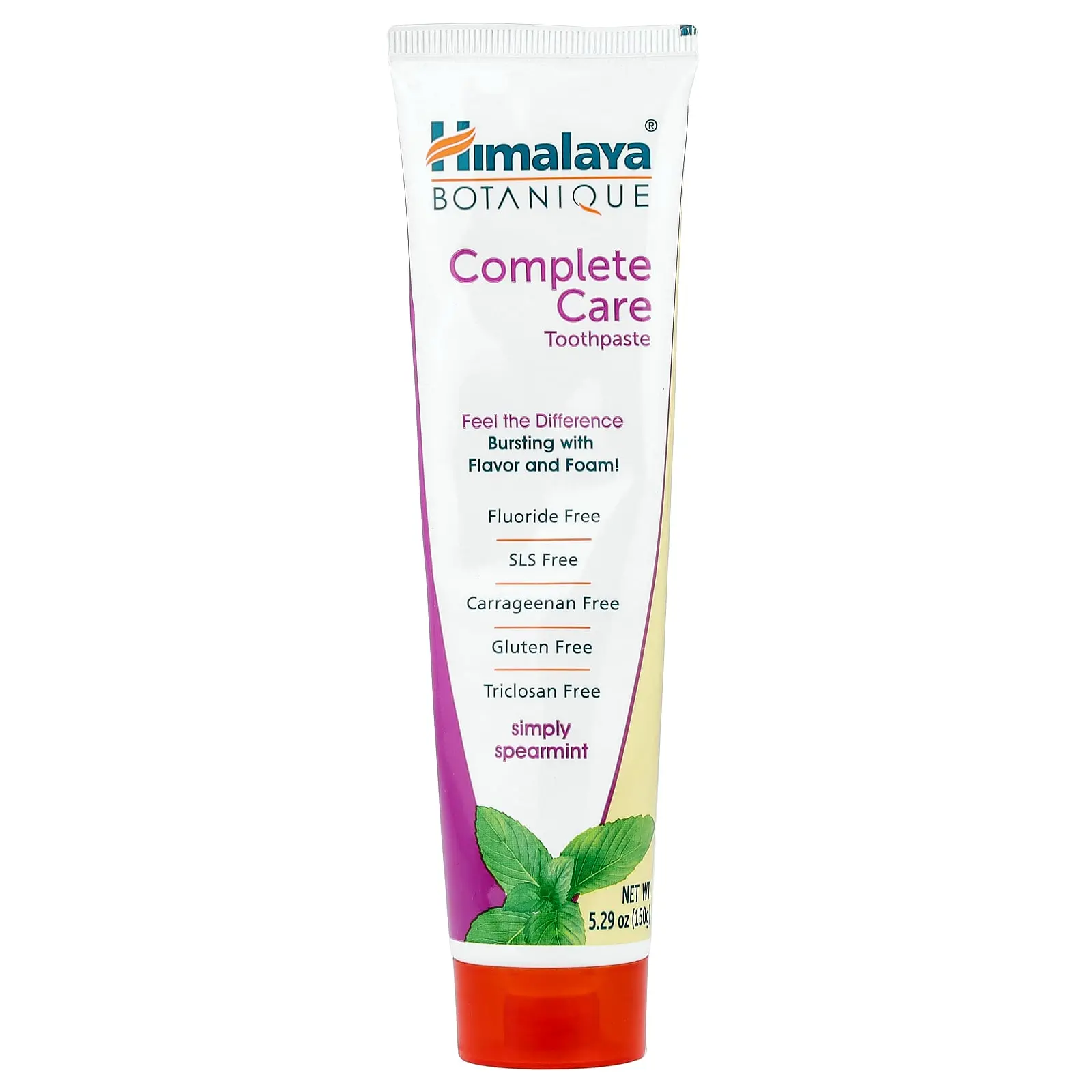 Himalaya Botanique, Complete Care Toothpaste, Simply Spearmint, 5.29 oz (150 g)