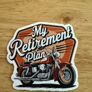 Motorcycle sticker