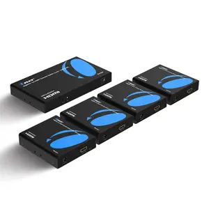 4K@60Hz 1x4 HDMI™ Extender Splitter (Loop) - 230ft (Cat6) (UHD14-EX230-K)