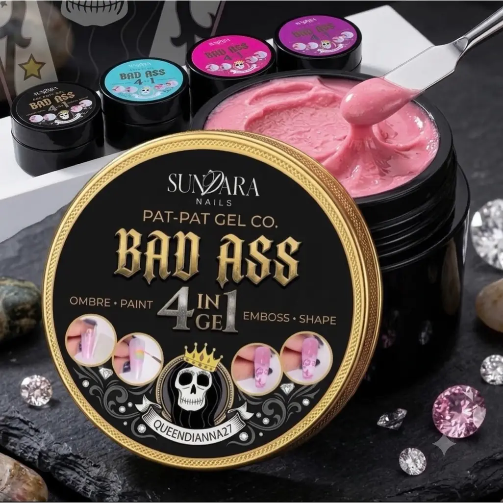 Bad Ass 4in1 Art Gel- All Colors