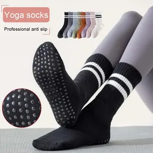 Women Anti-Slip Sock trampoline Yoga Sock Cotton Breathable Short Sock Elasticity Sport Outside Sport Socks