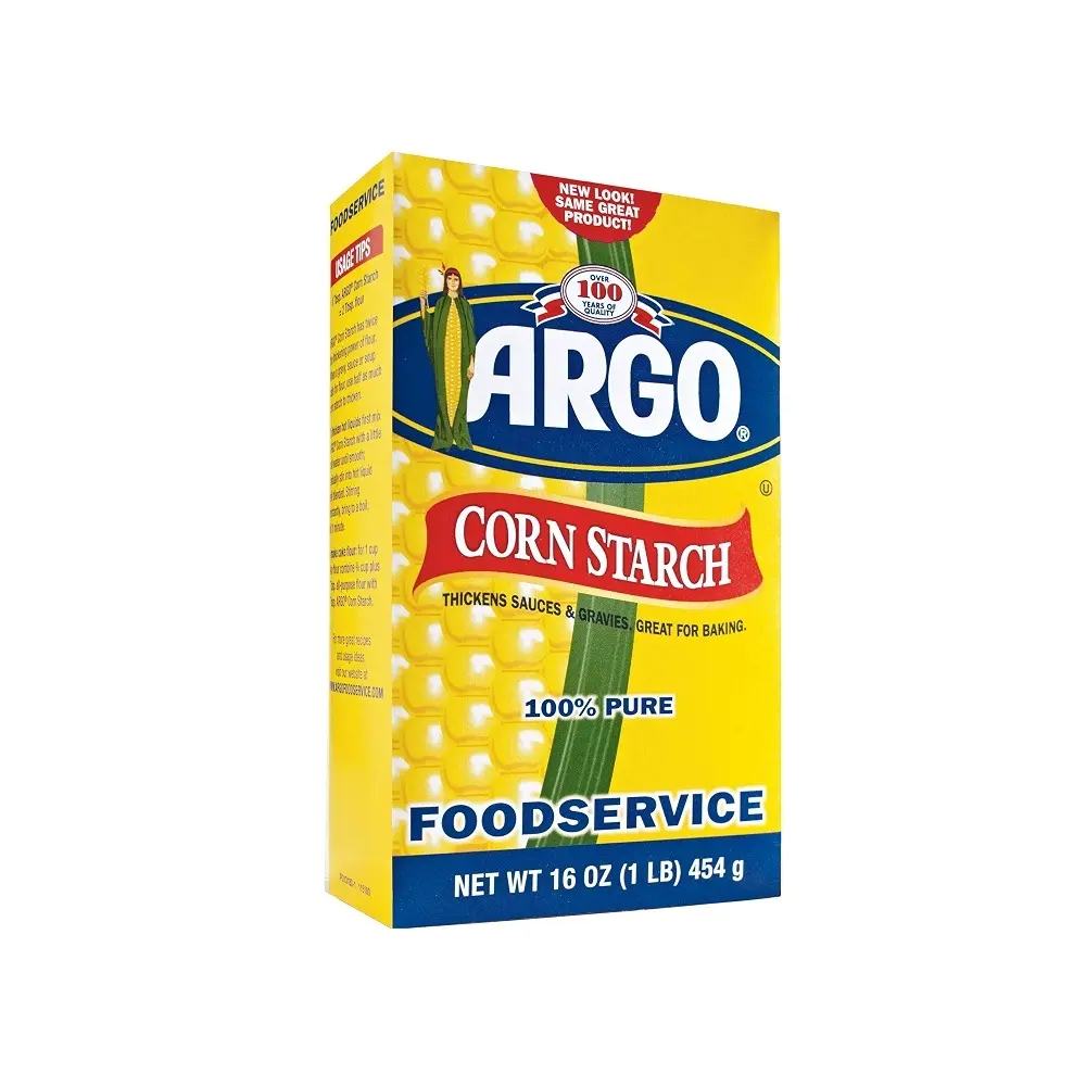 Argo Corn Starch Powder, Bake-Ready Flour with Neutral Flavor, Great for Baking, Thickens Sauces & Gravies