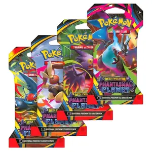 Pokémon TCG: Mega Evolution – Phantasmal Flames Sleeved Booster | Factory Sealed