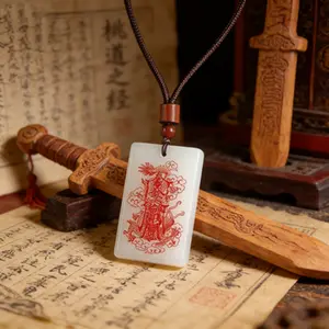 Healing & Fortune Amulet Pendant – Taoist Feng Shui Blessing