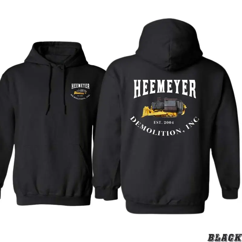 Heemeyer Demolition Hoodie - Bulldozer Design Shirt - Trendy Hoodie for Men and Women Menswear Sweaters Sweatshirts Tops   sweater and Hoodie