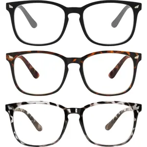 Magnifying Glasses for Reading, High Magnification One Power Magnifier Readers