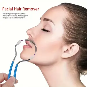 Face Hair Removal Tool, Facial Hair Removal, Chin &Neck Excess Hair Removal Tool, Clean Manual HairRemoval Tool for Men & Women
