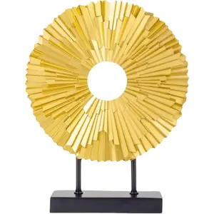 Minimalist Round Statue Above Cabinet Decor Kitchen, Modern Decorative Sculpture  Decorations for Living Room Coffee Table, Office Decor Items, Center Pieces Decoration ()