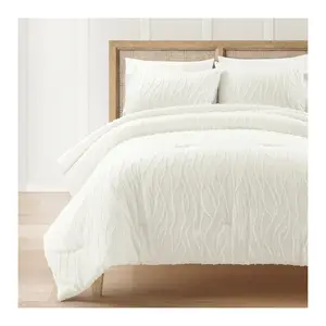 Lush Decor Jacquard Wave Comforter Set 3pc SetKing/Cal King