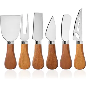 Cheese  Set for Charcuterie Board Accessories Stainless Steel  with  Handle Cheese Slicer