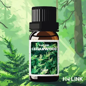 Cedarwood Essential Oil 10ML, Natural Aromatherapy Scent for Relaxation & Wellness, Ideal Gift for Home Spa Use, Long-Lasting Fragrance, Therapeutic