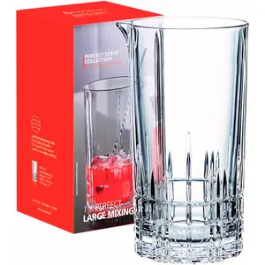 Perfect Serve Collection by Stephen Hintz - Large Mixing Glass, 25.4 fl oz (750 ml) | Premium Barware | Ideal for Cocktails & Mixology | Pack of 1