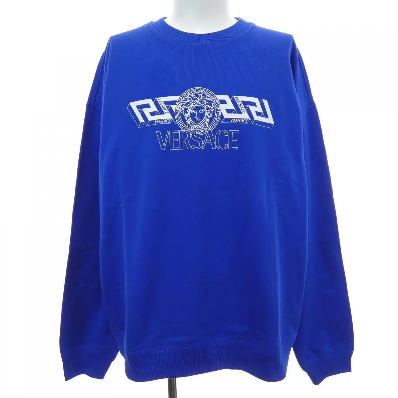 Pre-owned VERSACE Cotton Small Leather Goods Sweatshirt