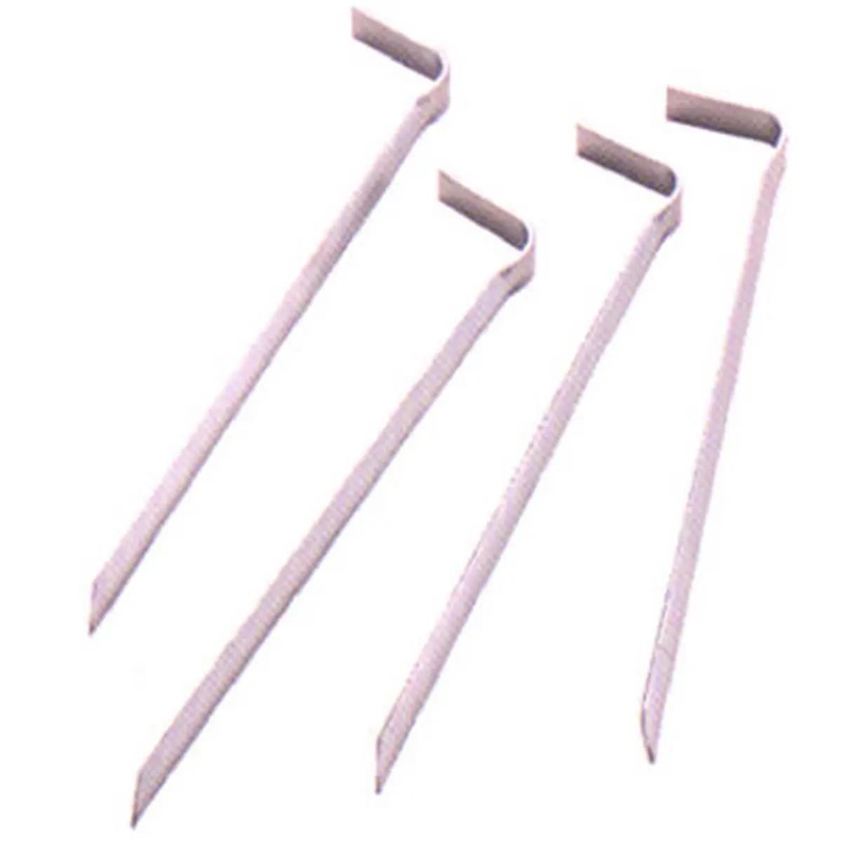 Suncast SS400 Metal Garden Stakes, 4-Pack Secure-Hold Garden Edging Support Tool for Outdoor Lawn Use