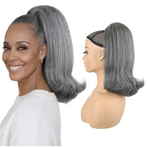 Women's Ponytail Extension Natural Black