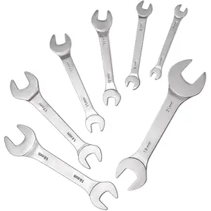 Super Thin Wrench Set, 5.5-21mm Thin Wrenches Metric Open End 7 count (Metric)