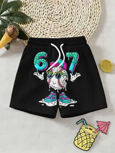 Trendy Toddler Shorts, 67 Drawstring Design, Breathable Fabric, Perfect Summer Wear, Ideal Gift for Birthdays & Festivals!