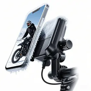 2025 Latest Cooling Bike＆Motorcycle Phone Holder, Cooling Motorcycle＆Bike Phone Mount/Bracket