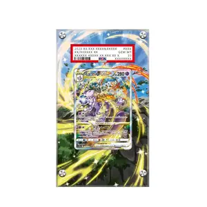 [Display Case]Pokemon VSTAR Universe s12a Mewtwo VSTAR 221/172 SAR, Crown Zenith GG44/GG70 - Extended Art Pokemon "PSA" Graded Card Display Case
