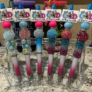 Beaded pens