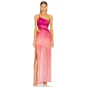 Michael Costello x REVOLVE Giustina Maxi Dress in Pink Ombre