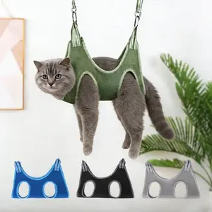 Pet Grooming Hammock for Small to Medium Dogs and Cats, Nail Clipping and Cleaning Set, Essential Grooming Aid for Convenience