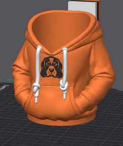 Bold Smokey Hoodie Koozie & Pen Holder
